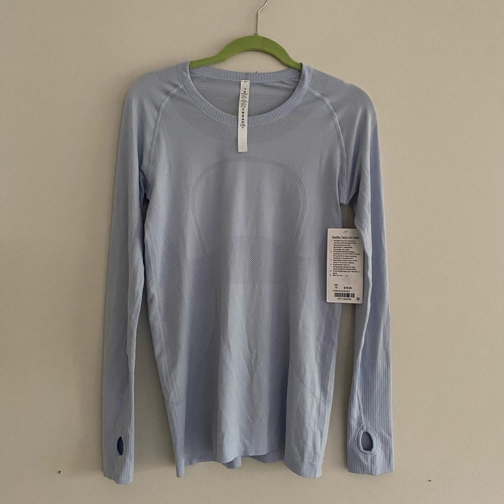 🍋 Lululemon Swiftly Tech Long Sleeve Daydream